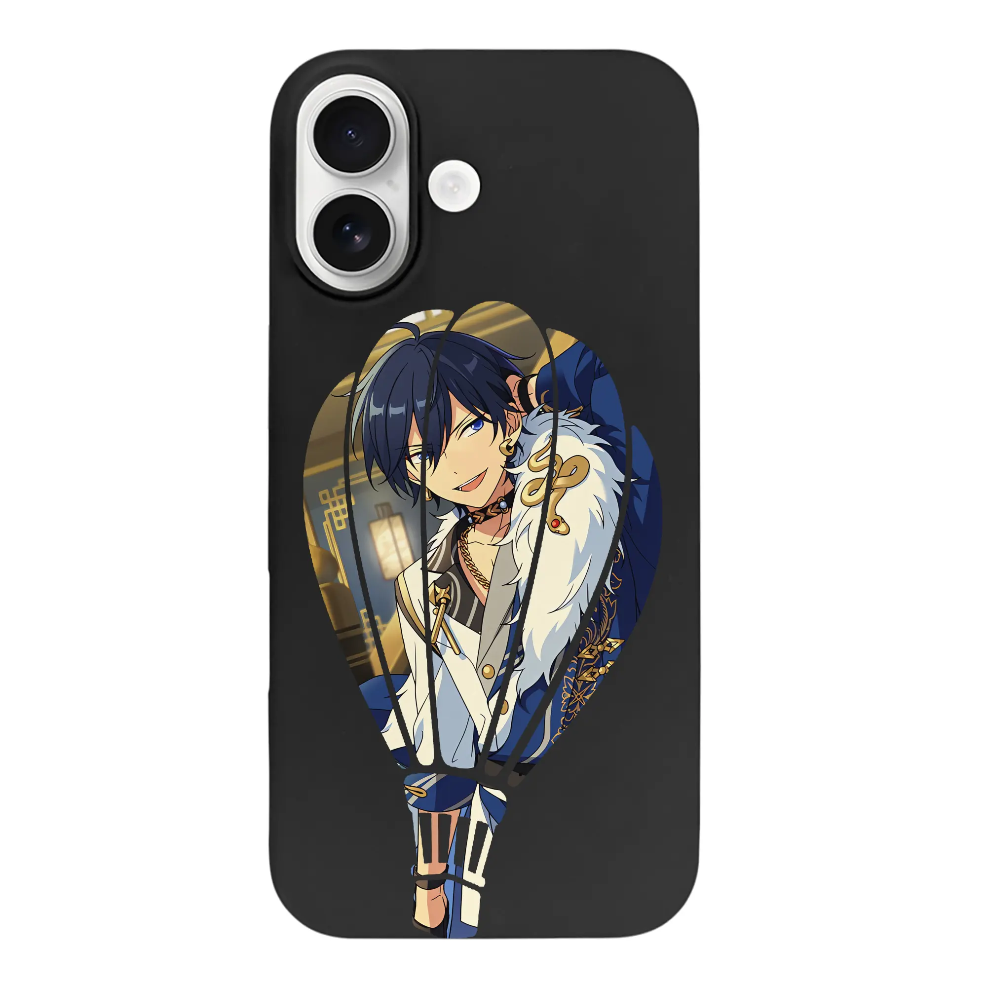 あんさん ぶる グッズ Trickstar 氷鷹北斗 - iPhone 17 シリーズ シリコンケース 薄型 耐衝撃 指紋防止 ソフトタッチカバー 精密フィット 傷防止 保護ケース iPhone 17/17 Air/17 Pro/17 Pro Max 対応